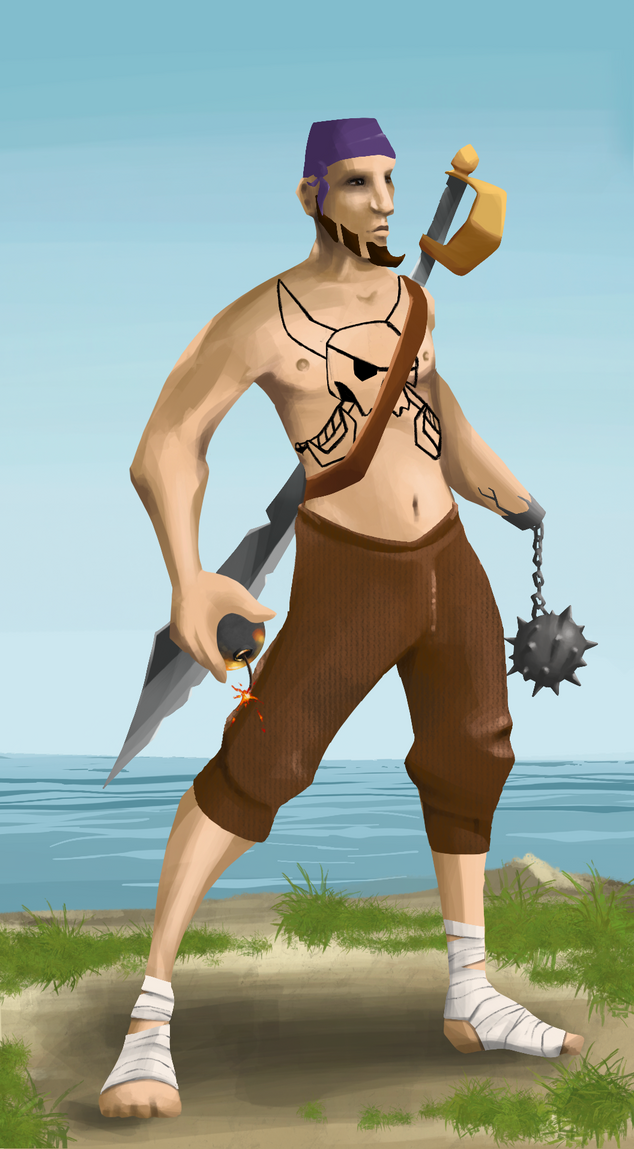 AlgoSeas Pirate #19700 NFT on Algorand