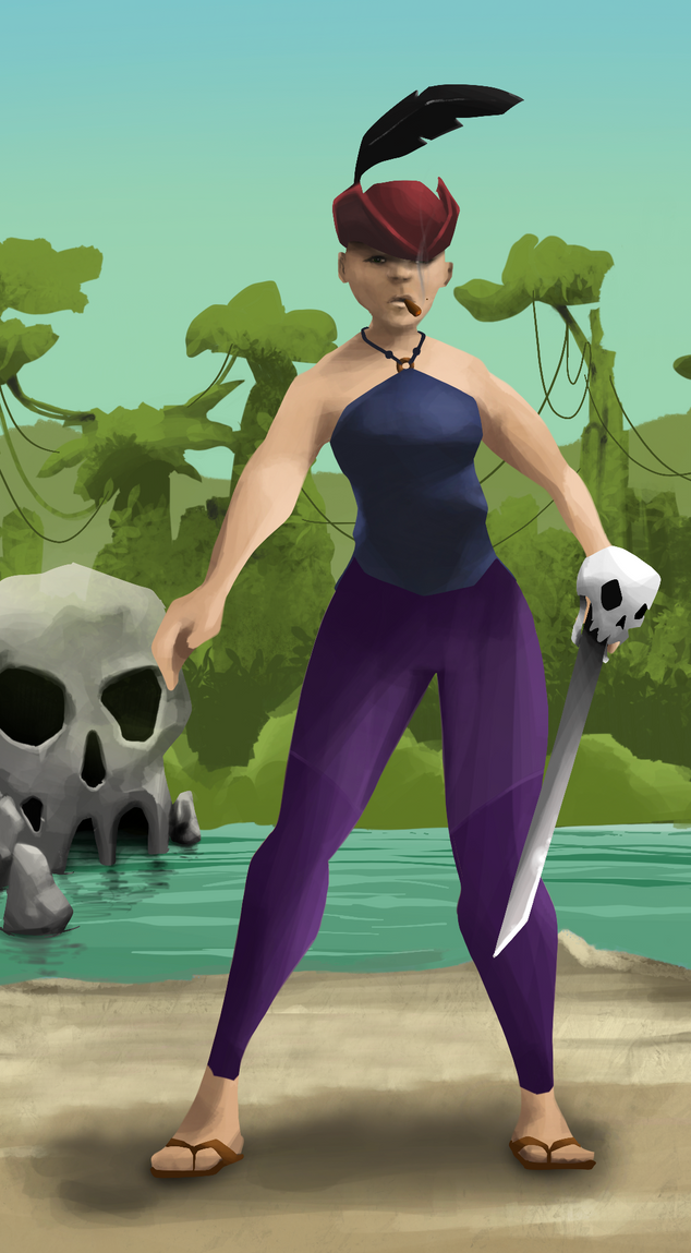 AlgoSeas Pirate #19701 NFT on Algorand