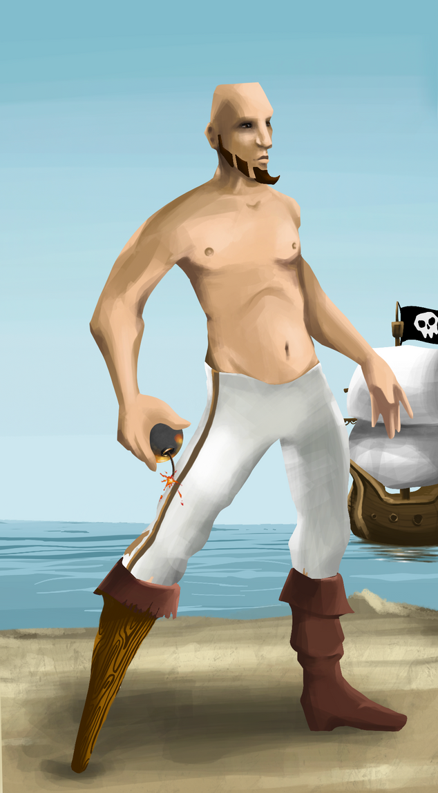 AlgoSeas Pirate #19707 NFT on Algorand