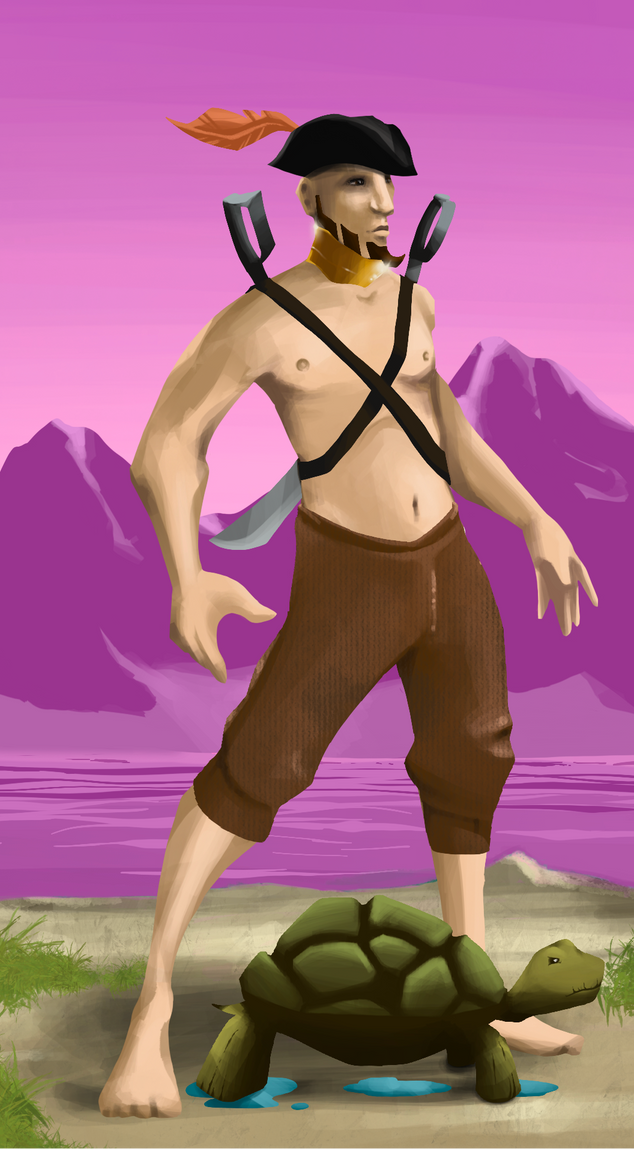 AlgoSeas Pirate #19710 NFT on Algorand