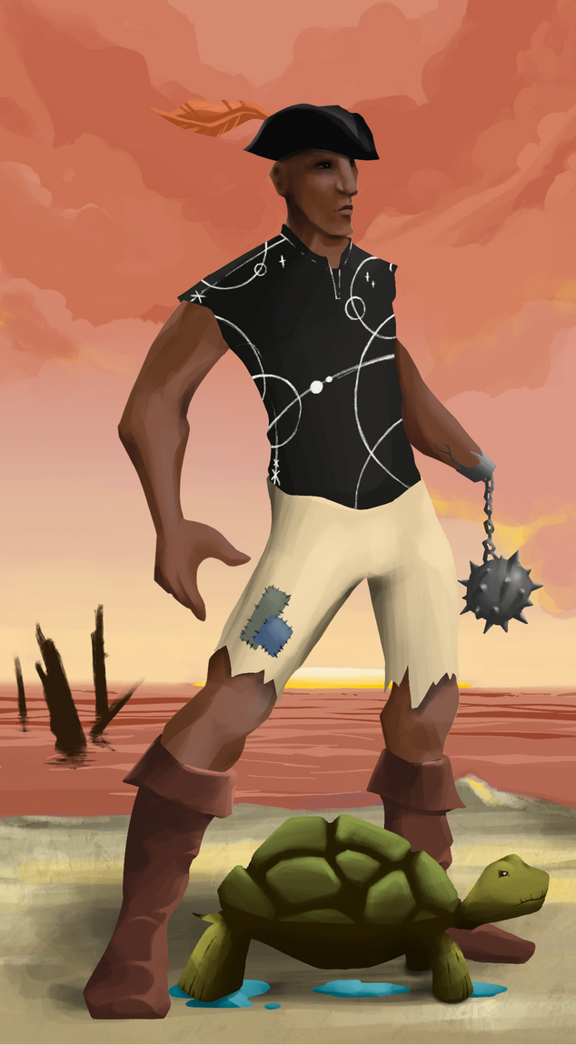 AlgoSeas Pirate #19732 NFT on Algorand