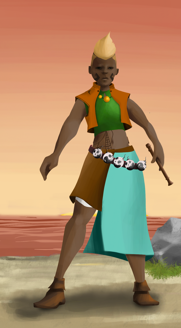 AlgoSeas Pirate #19734 NFT on Algorand