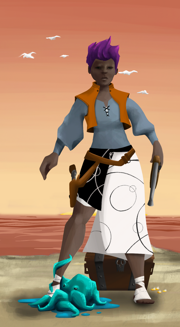 AlgoSeas Pirate #19739 NFT on Algorand