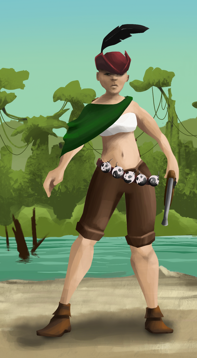 AlgoSeas Pirate #19743 NFT on Algorand