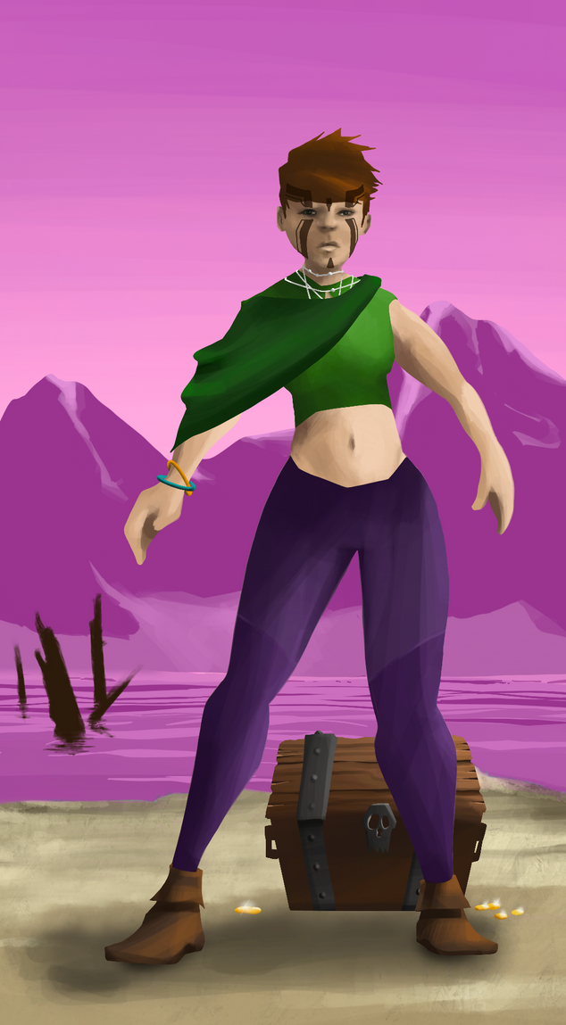 AlgoSeas Pirate #19749 NFT on Algorand