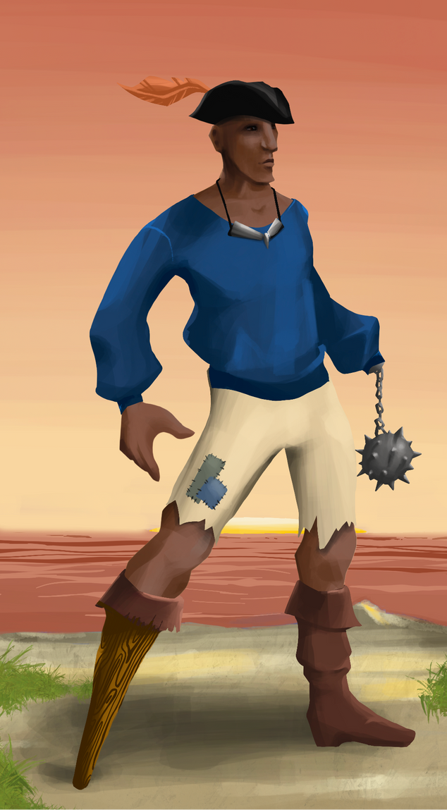 AlgoSeas Pirate #19756 NFT on Algorand