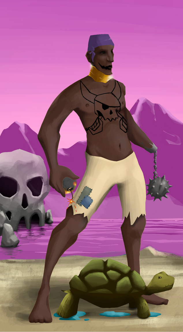 AlgoSeas Pirate #19759 NFT on Algorand