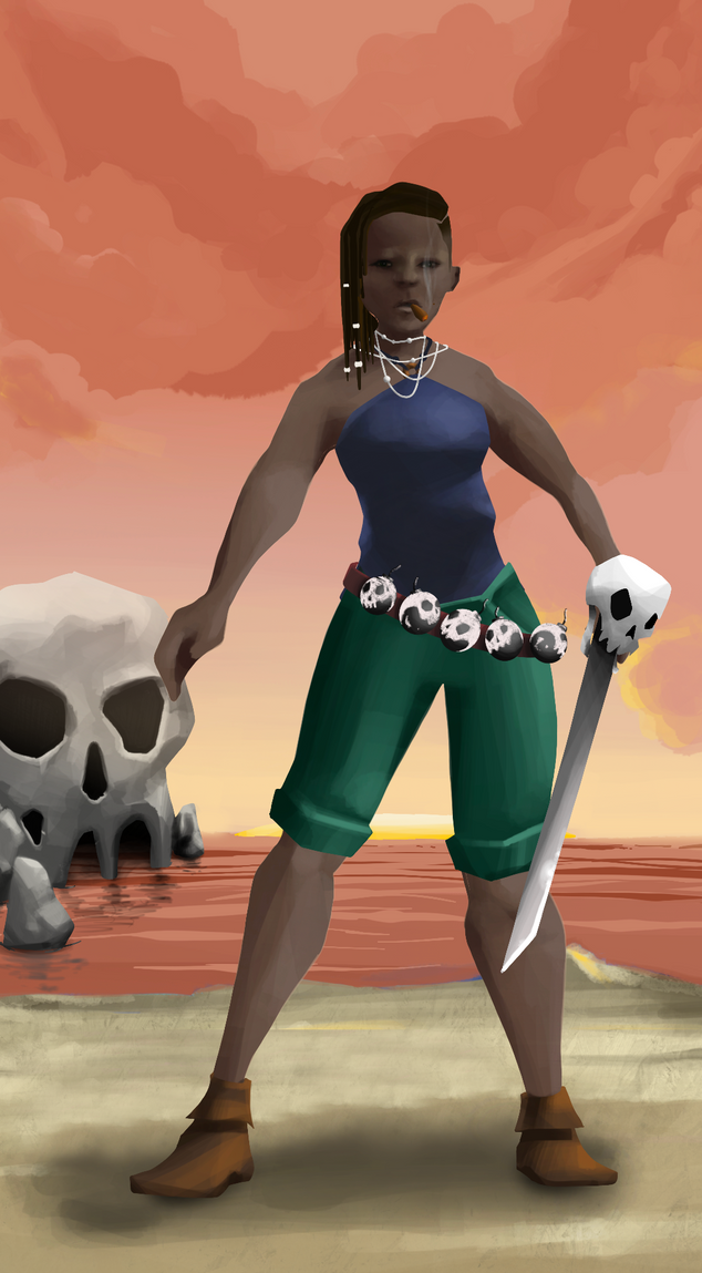 AlgoSeas Pirate #19761 NFT on Algorand