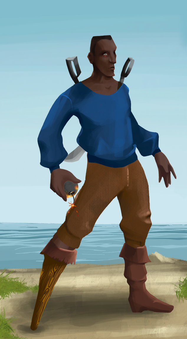 AlgoSeas Pirate #19763 NFT on Algorand