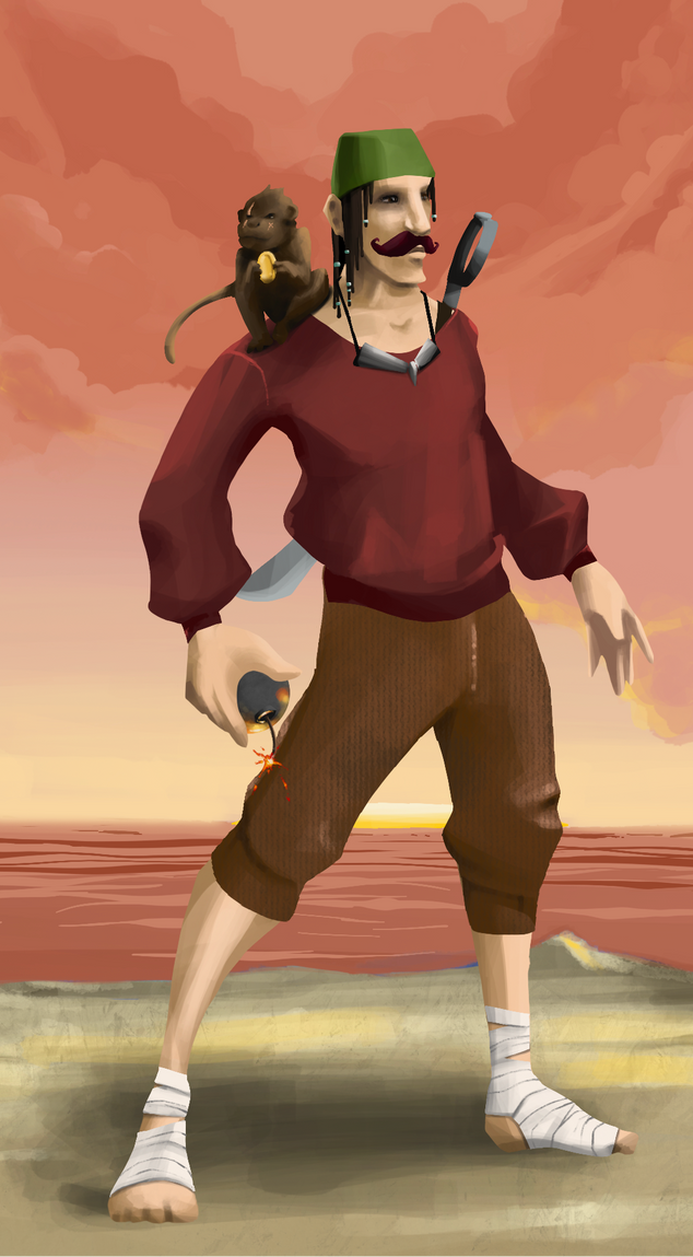 AlgoSeas Pirate #19764 NFT on Algorand