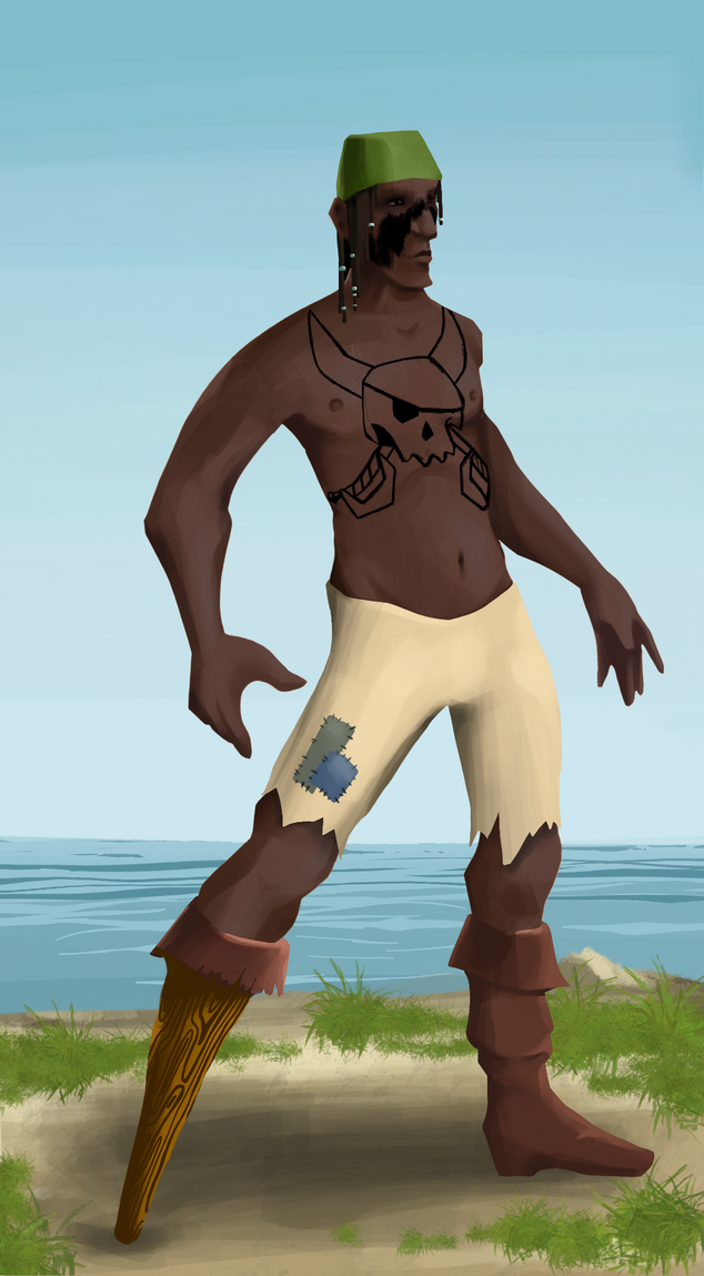 AlgoSeas Pirate #19777 NFT on Algorand