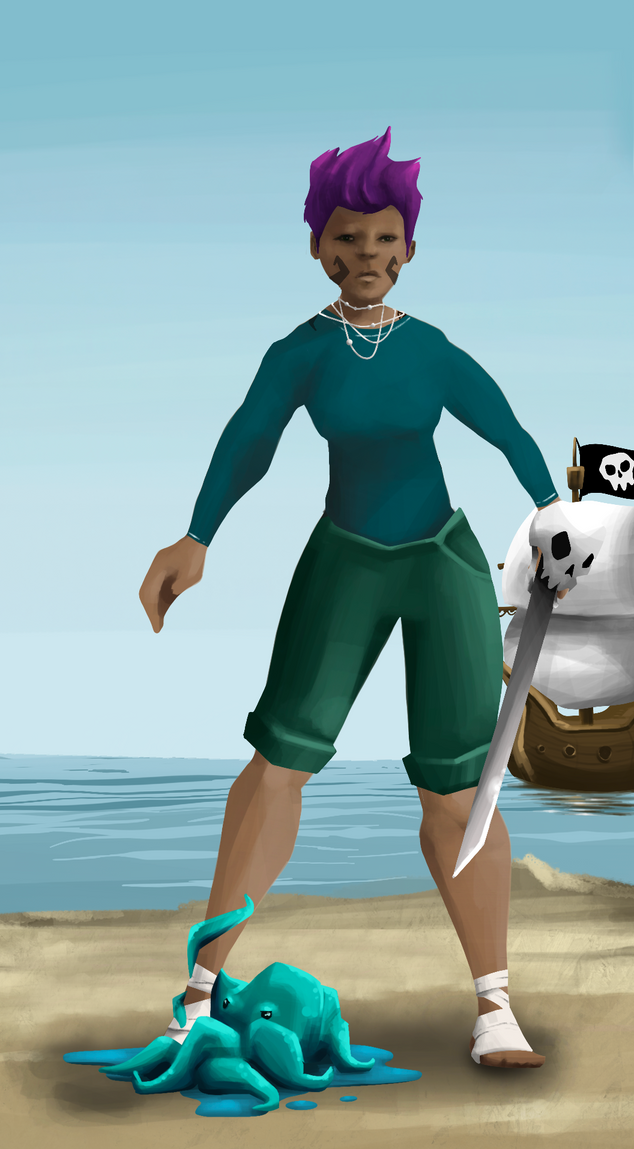 AlgoSeas Pirate #19778 NFT on Algorand