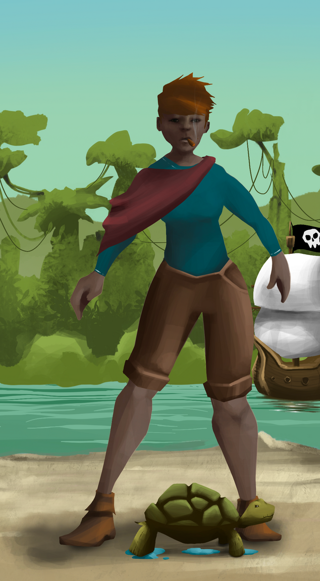 AlgoSeas Pirate #19783 NFT on Algorand