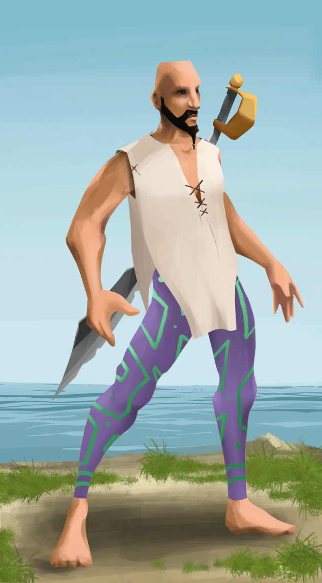 AlgoSeas Pirate #19792 NFT on Algorand