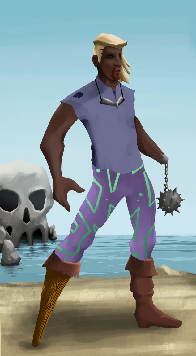 AlgoSeas Pirate #19799 NFT on Algorand