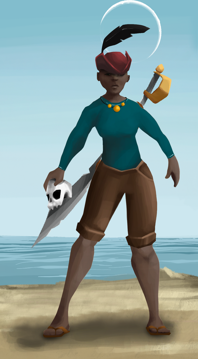 AlgoSeas Pirate #19804 NFT on Algorand