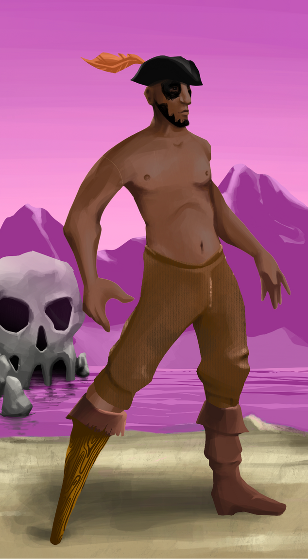 AlgoSeas Pirate #19813 NFT on Algorand