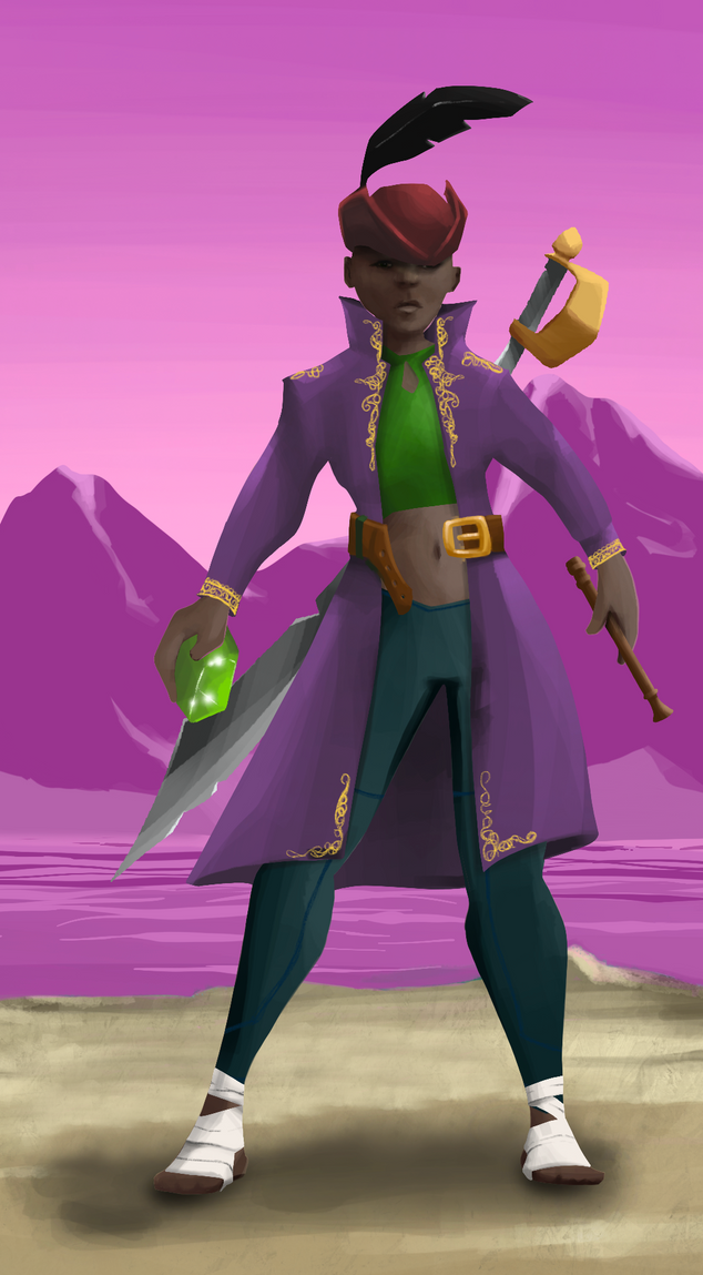 AlgoSeas Pirate #19815 NFT on Algorand