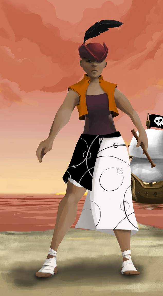 AlgoSeas Pirate #19818 NFT on Algorand