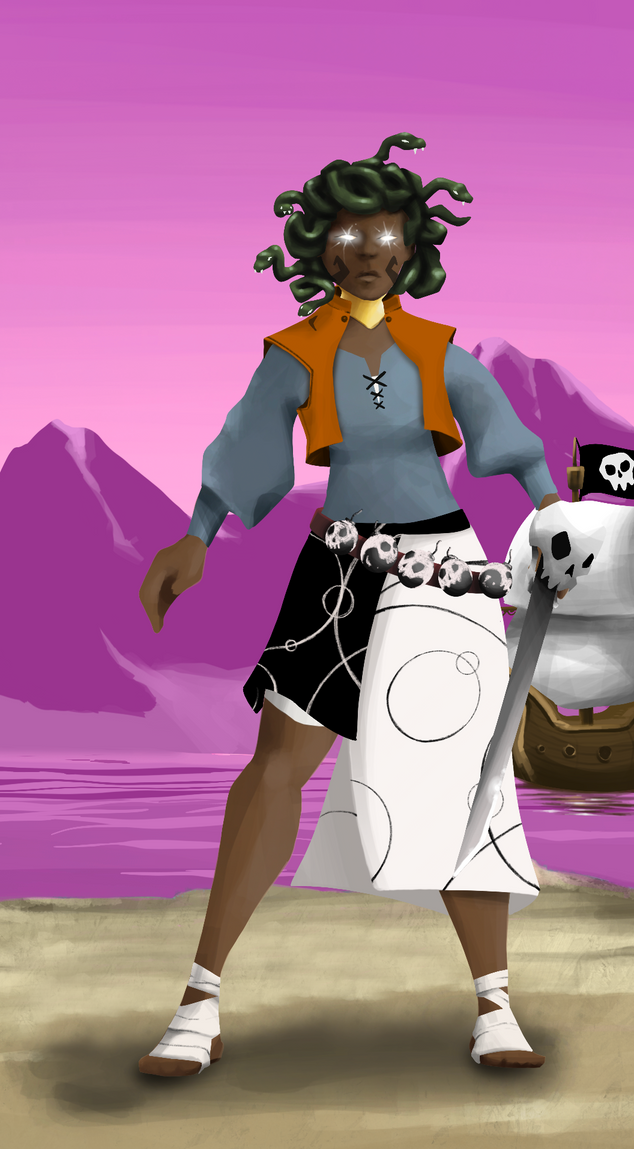 AlgoSeas Pirate #19825 NFT on Algorand