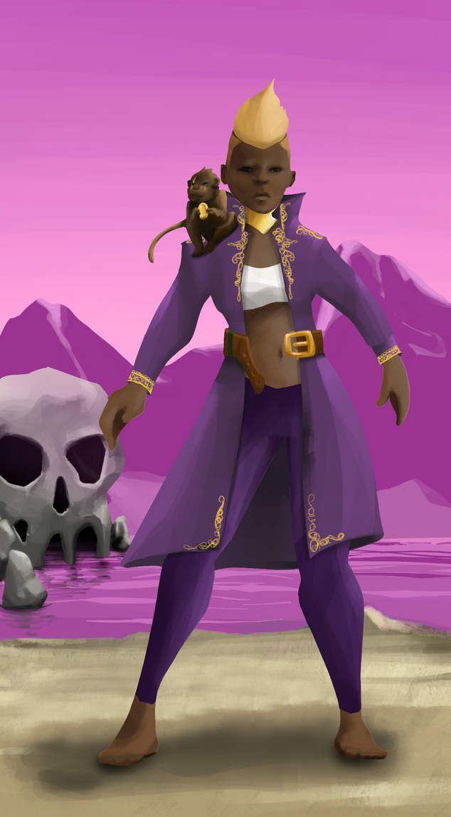 AlgoSeas Pirate #19827 NFT on Algorand