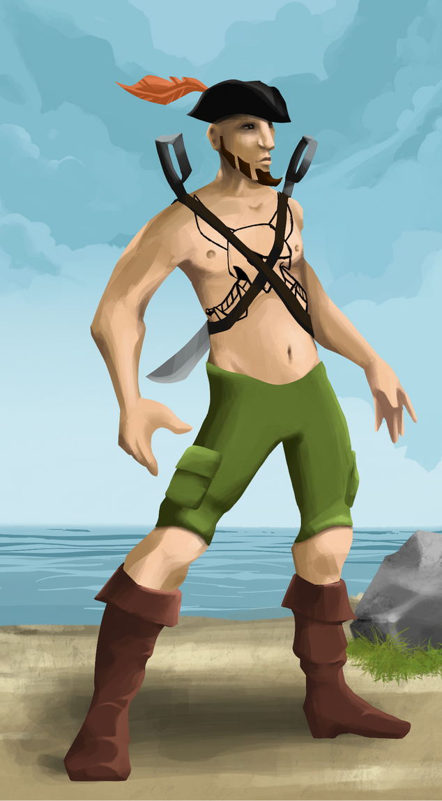 AlgoSeas Pirate #19830 NFT on Algorand