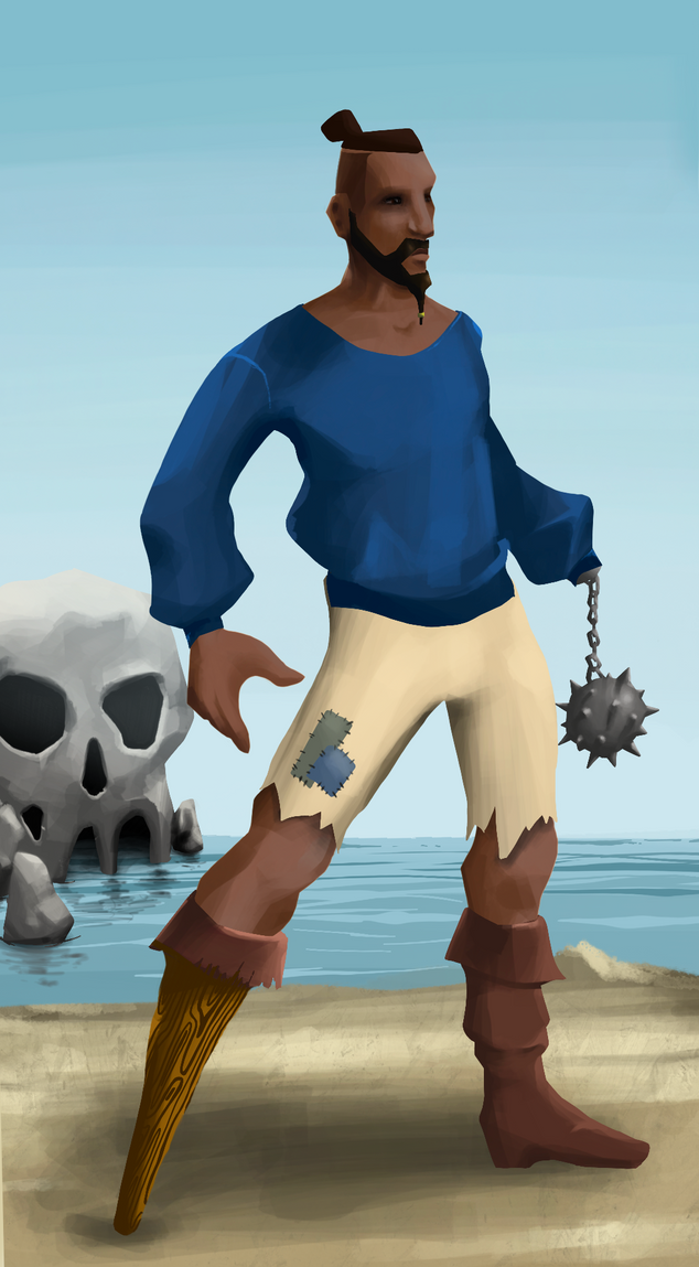 AlgoSeas Pirate #19833 NFT on Algorand