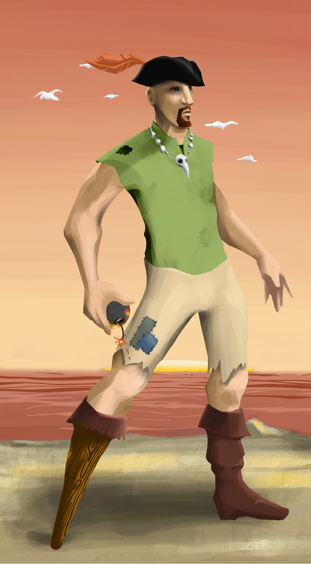 AlgoSeas Pirate #19856 NFT on Algorand