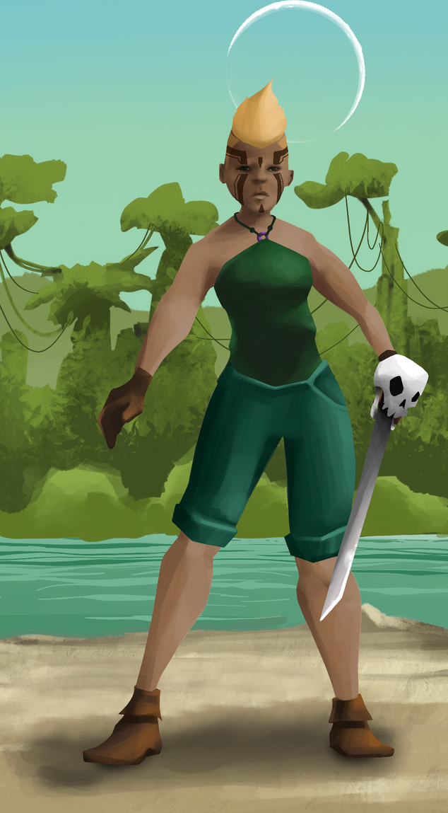 AlgoSeas Pirate #19898 NFT on Algorand