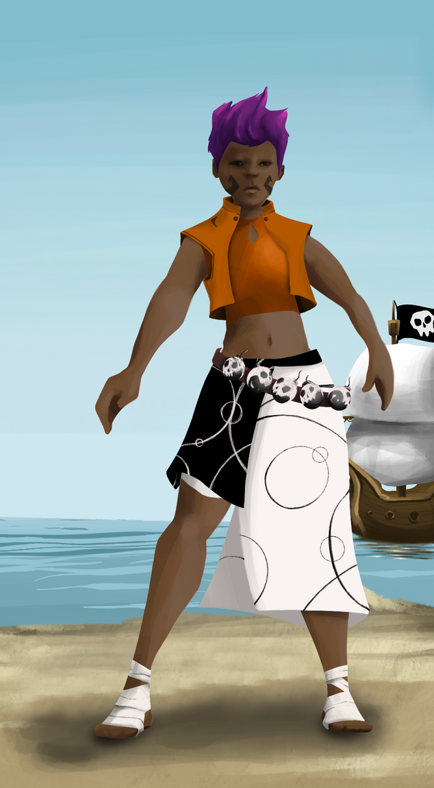 AlgoSeas Pirate #19913 NFT on Algorand