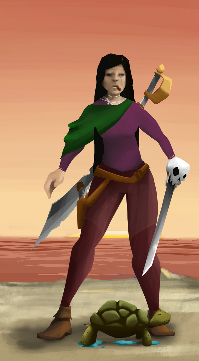 AlgoSeas Pirate #19946 NFT on Algorand