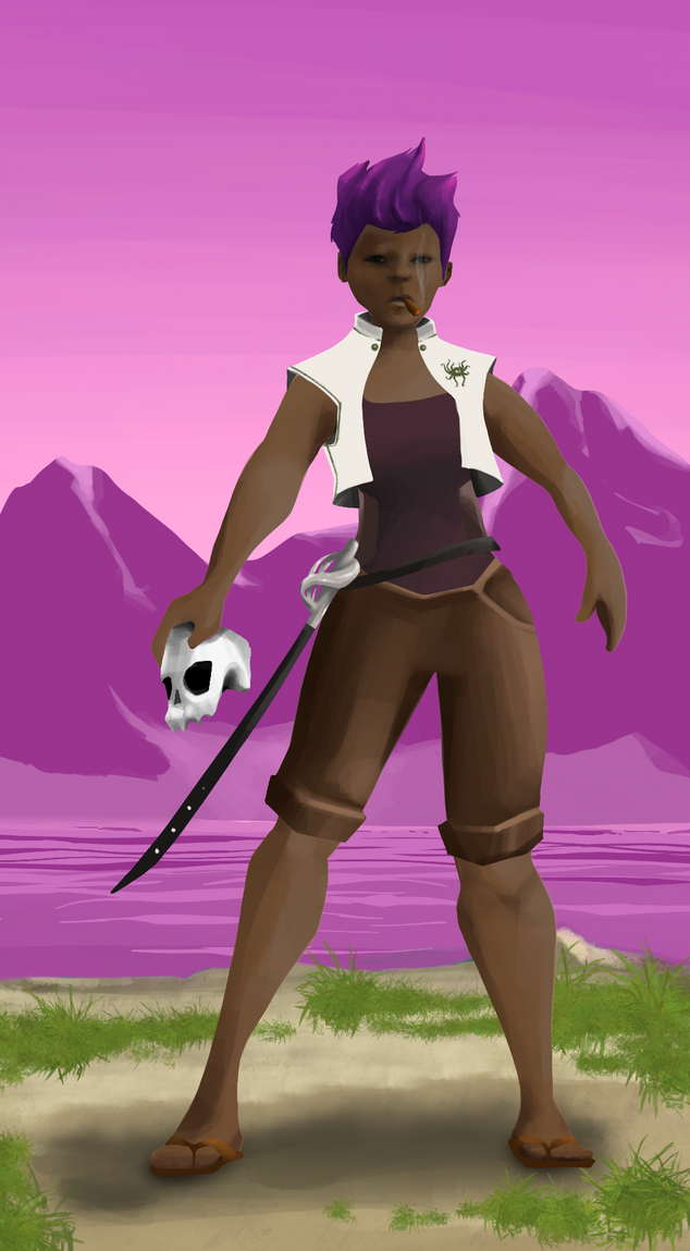 AlgoSeas Pirate #19948 NFT on Algorand