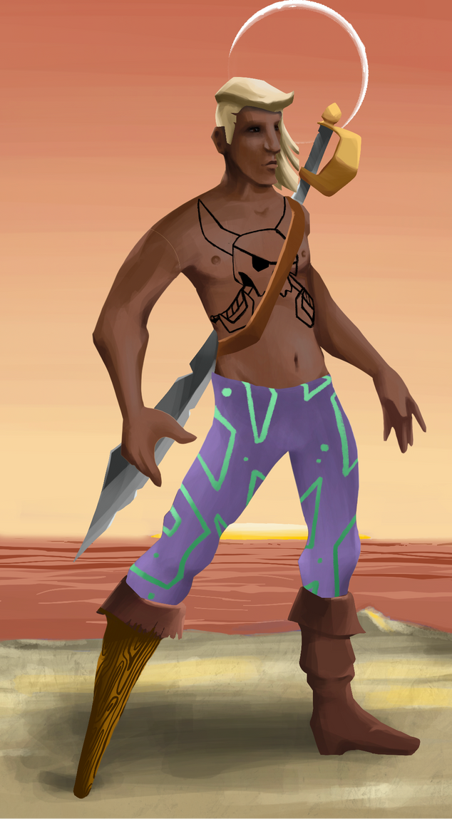 AlgoSeas Pirate #19950 NFT on Algorand