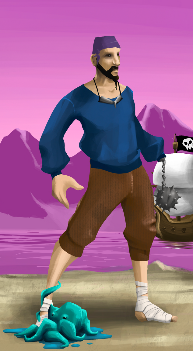 AlgoSeas Pirate #19951 NFT on Algorand