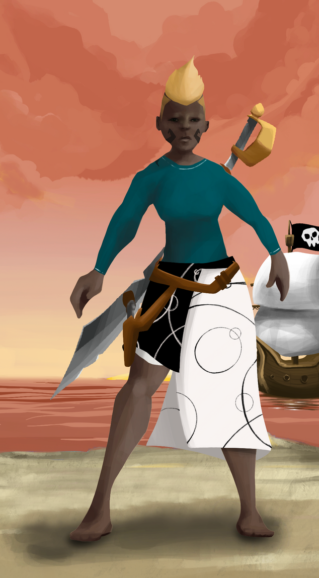 AlgoSeas Pirate #19961 NFT on Algorand