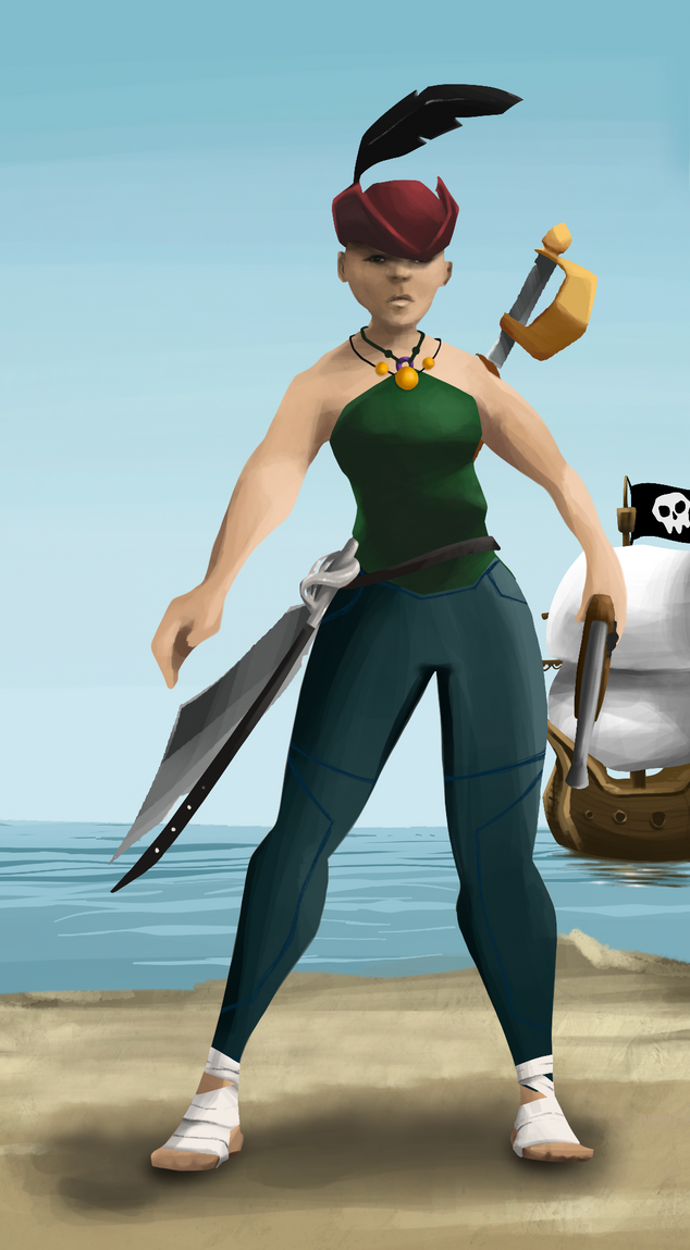 AlgoSeas Pirate #19967 NFT on Algorand