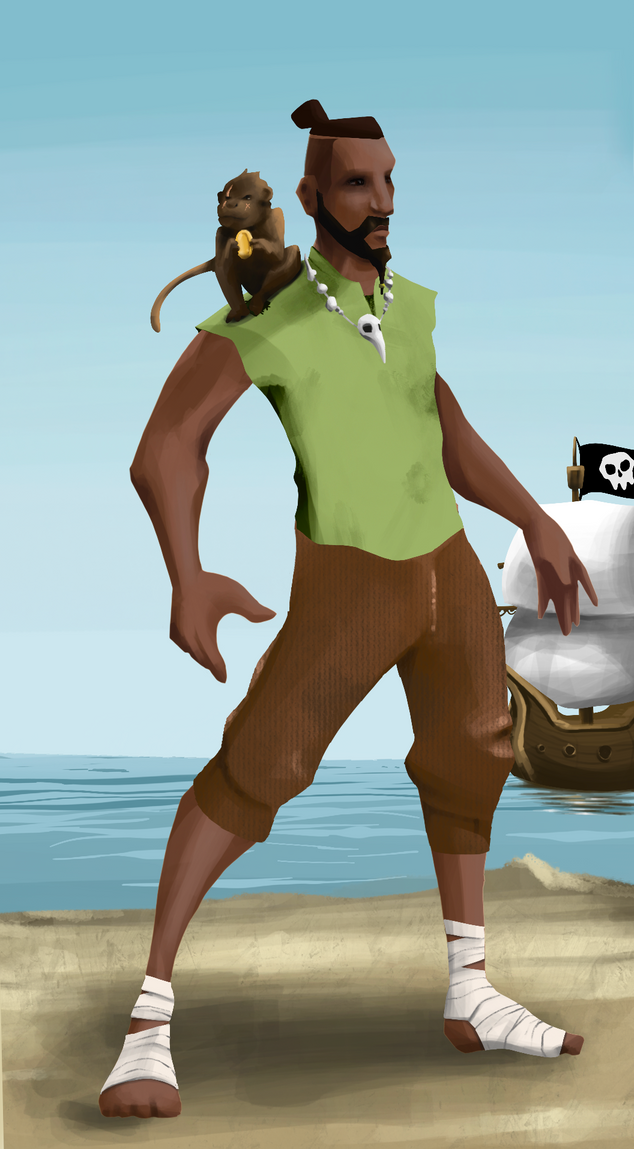 AlgoSeas Pirate #19970 NFT on Algorand