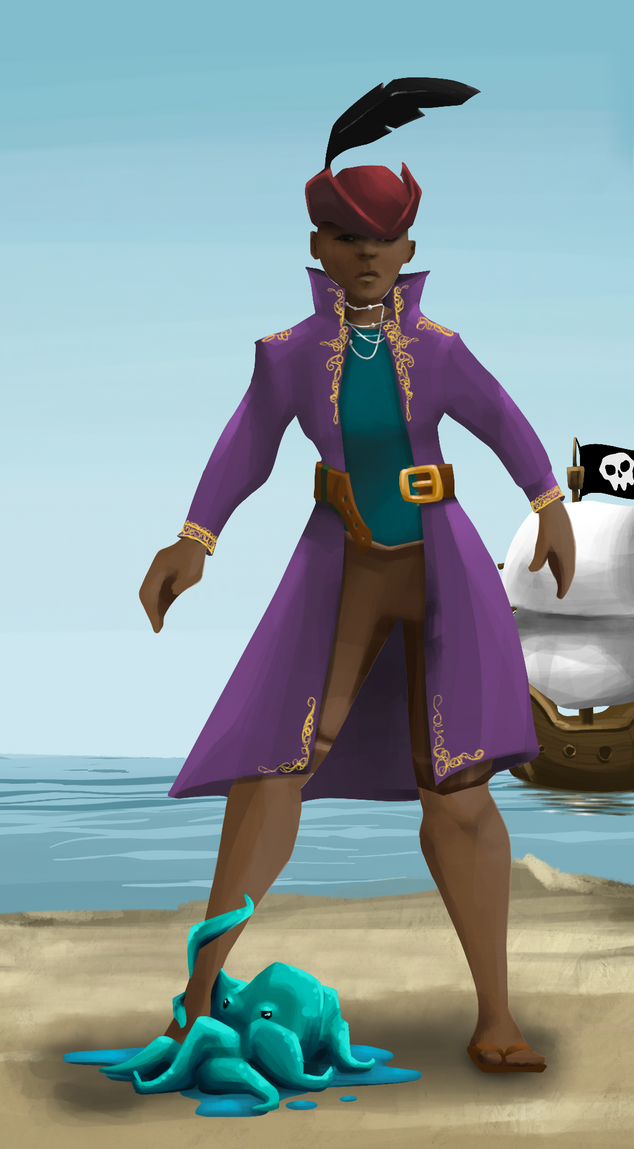 AlgoSeas Pirate #19973 NFT on Algorand