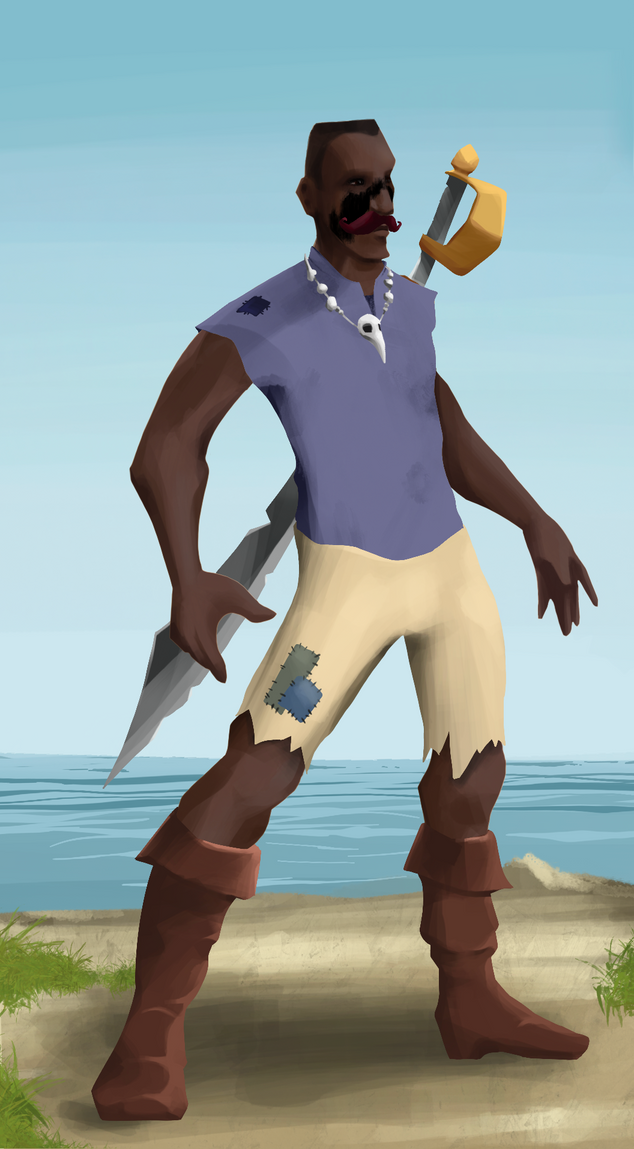 AlgoSeas Pirate #19983 NFT on Algorand