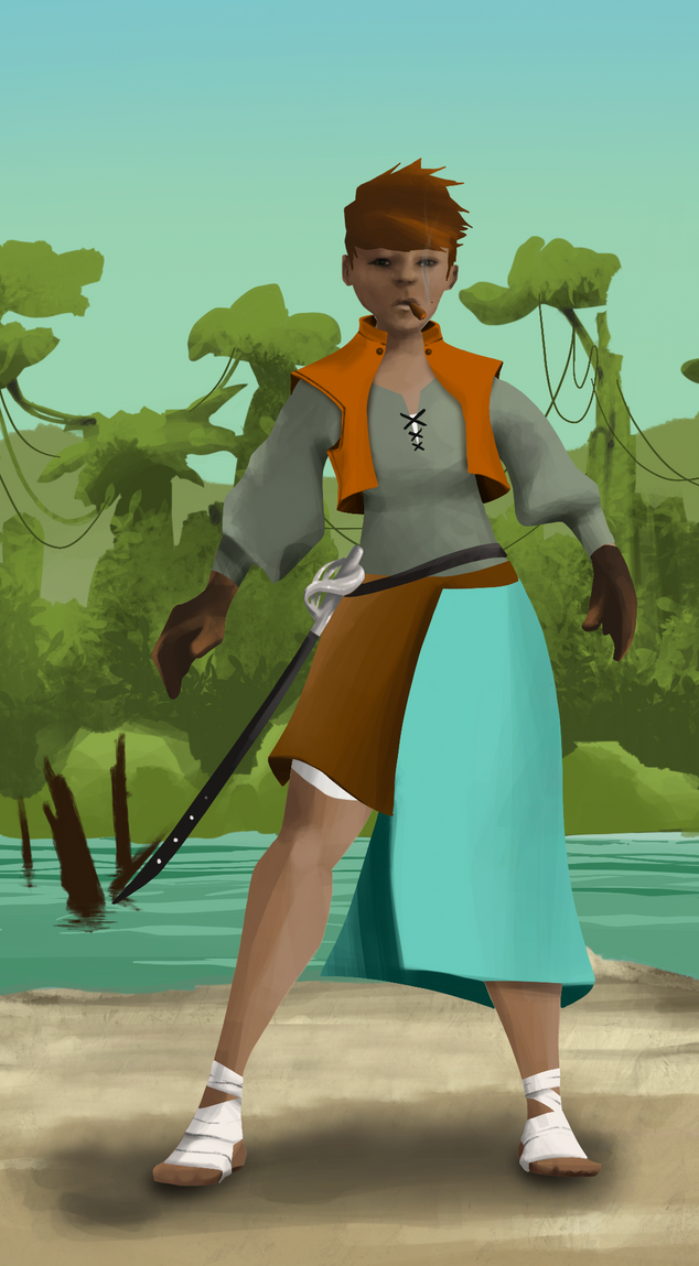 AlgoSeas Pirate #19990 NFT on Algorand