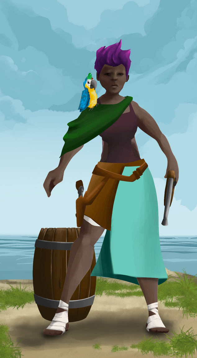 AlgoSeas Pirate #20007 NFT on Algorand