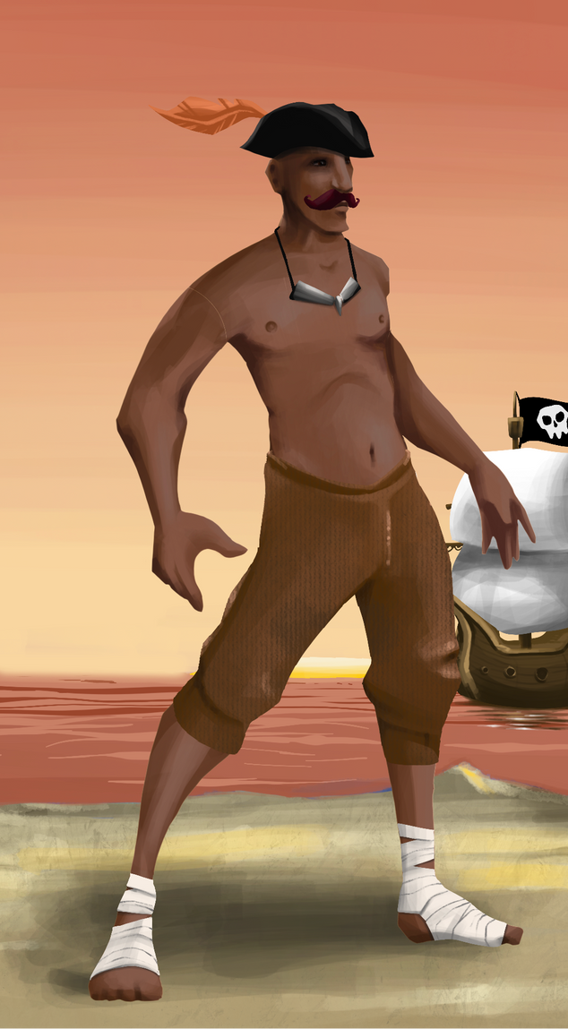 AlgoSeas Pirate #20018 NFT on Algorand