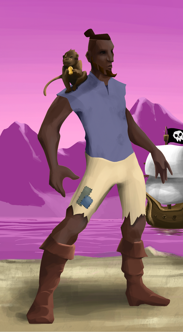 AlgoSeas Pirate #20046 NFT on Algorand