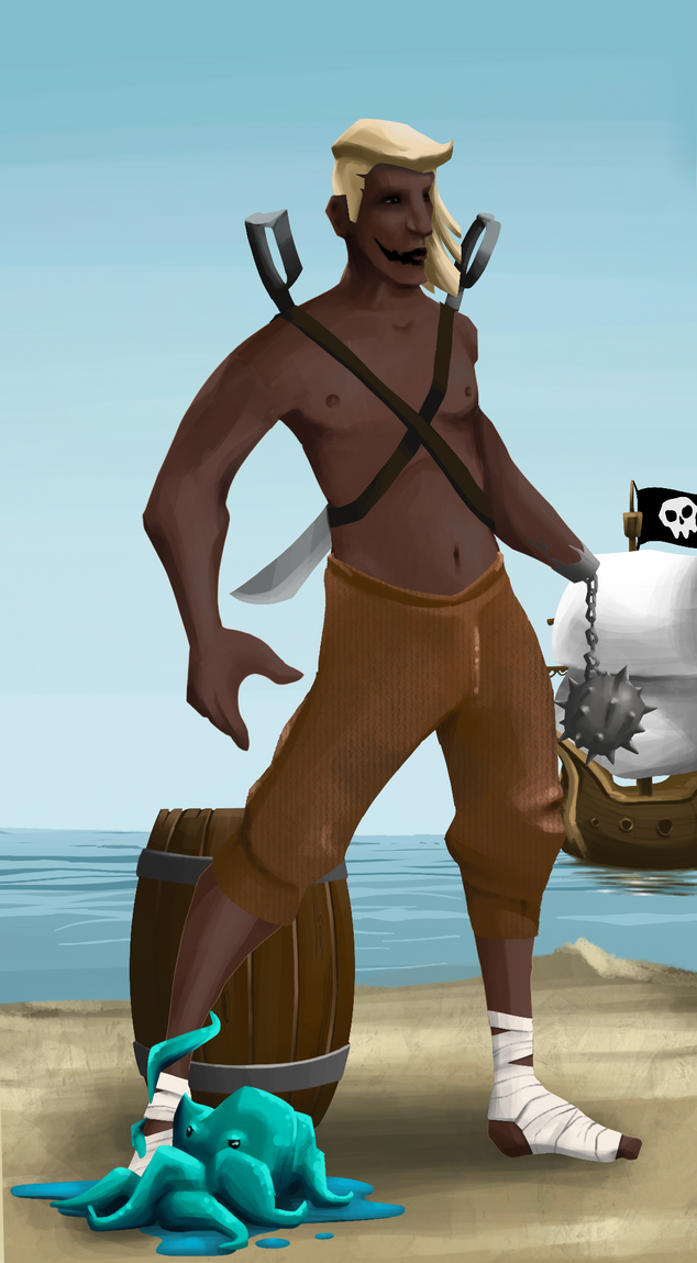 AlgoSeas Pirate #20061 NFT on Algorand