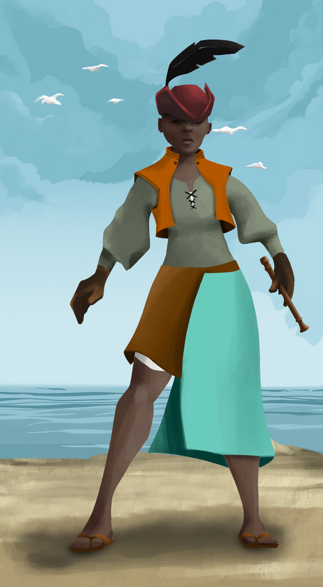 AlgoSeas Pirate #20065 NFT on Algorand