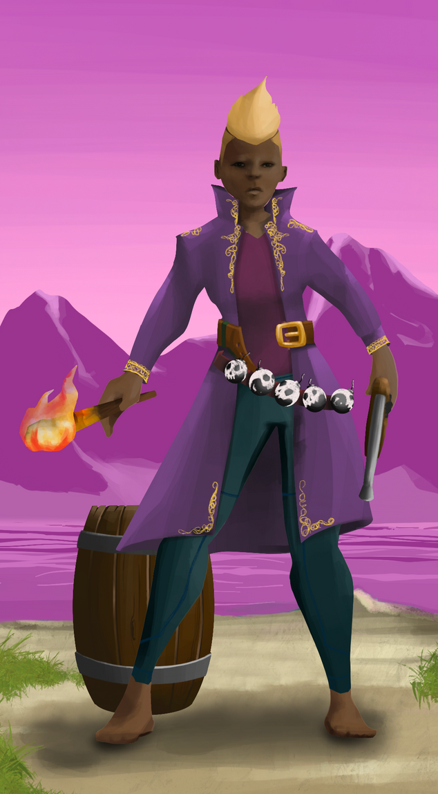 AlgoSeas Pirate #20066 NFT on Algorand