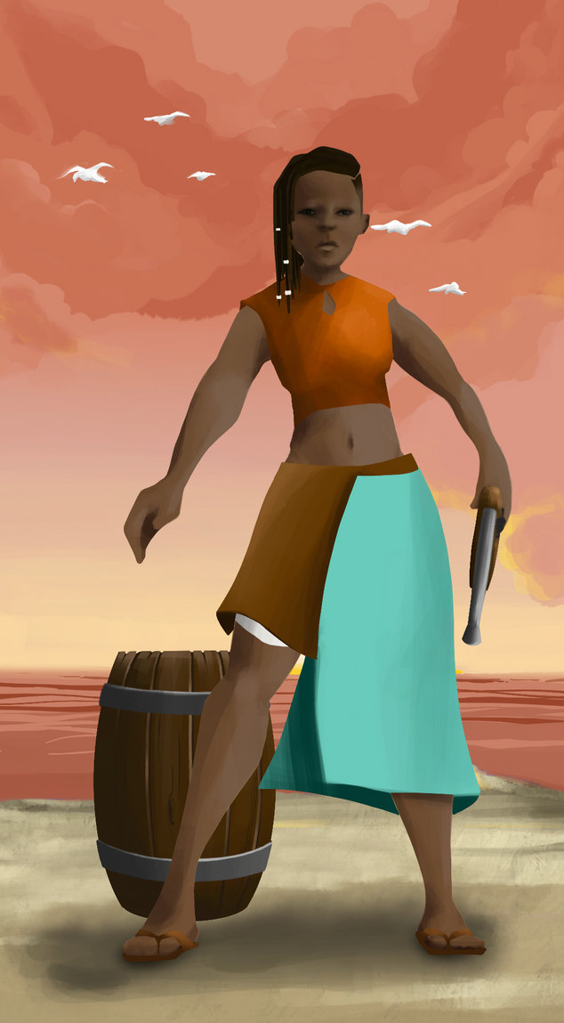 AlgoSeas Pirate #20074 NFT on Algorand