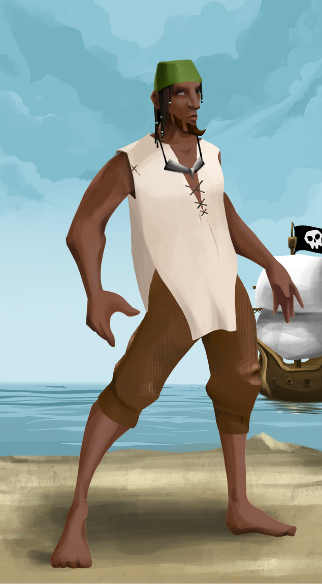 AlgoSeas Pirate #20126 NFT on Algorand