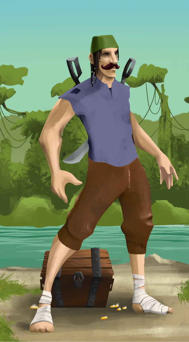 AlgoSeas Pirate #20141 NFT on Algorand