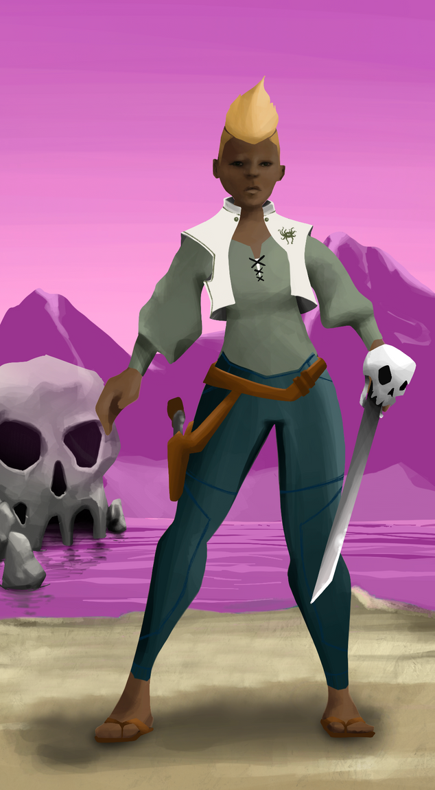 AlgoSeas Pirate #20142 NFT on Algorand